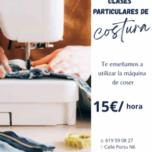 Clases de costura