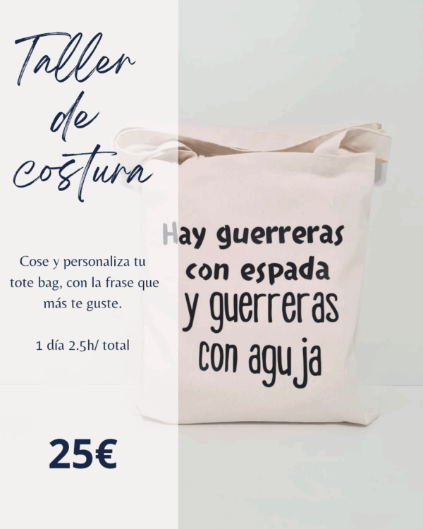 Curso tote personalizada