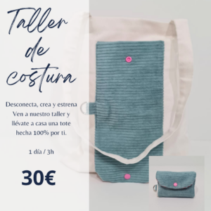 Curso tote plegable